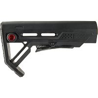 ПРИКЛАД M4/M16 Nylon Stock Type 8 - MOD BLACK AS-EX0099B