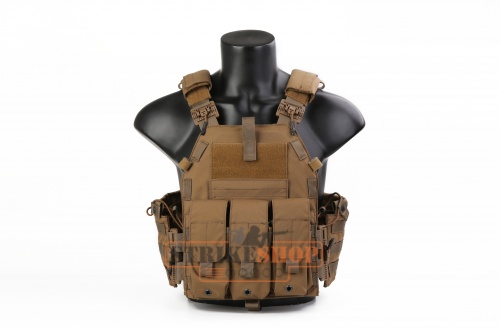 Жилет тактический койот Emersongear Quick Release 094K style Plate Carrier / CB EM7405CB