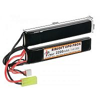 АКБ iPower 7.4V LiPO 2200mAh 20C ALP2200R4-2S 12x20x102 x2