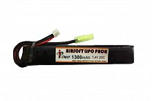 АКБ iPower 7.4V LiPO 1300mAh 20C ALP1300R4A-2S 12x20x130 mini type