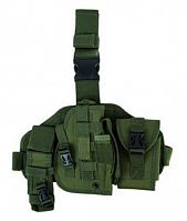 КОБУРА набедренная с платформой и подсумками molle AS-HL0028OD 6792-050