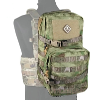 Рюкзак с гидратором мох EMERSON Modular Assault Pack w 3L Hydration Bag/AT-FG EM5816C