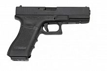 Модель пистолета (WE) GLOCK-17 gen3, металл слайд, GP616, WE-G001A-BK