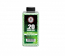 G&G G-07-264 Шары для страйкбола трассирующие G&G 0.20 гр., зеленые (банка, 2700 шт.)