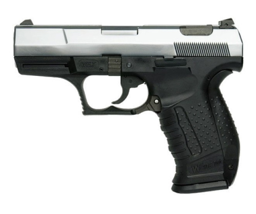 Модель пистолета (WE) WALTHER P99 GBB, металл, WE-PX001 - SILVER