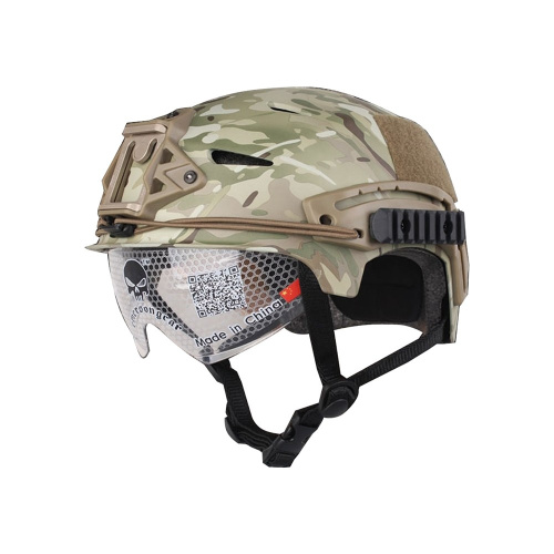 Шлем пластиковый мультикам Emersongear EXF BUMP Helmet Protective MC EM8981D