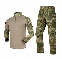 КОМПЛЕКТ Tactical Combat Uniform с наколенниками и налокотниками A-Tacs FG Size XL AS-UF0006AF