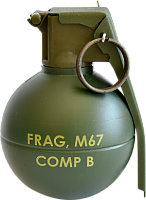 Граната с активной скобой М67 RS Ш4 (горох)