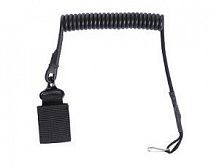 ШНУР страховочный спиральный Black AS-SL0003B