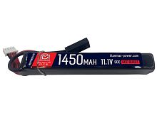 АКБ BlueMAX 11.1V Lipo 1450 mAh 30C stick 22x16.5x115mm АК-серия под крышку