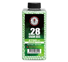 G&G G-07-268 Шары для страйкбола трассирующие G&G 0.28 гр., зеленые (банка, 2700 шт.)