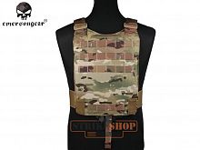 Жилет тактический мультикам EMERSON LBT6094 Style SLICK Medium Plate Carrier /MC500D EM2982