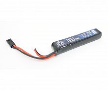 АКБ BlueMAX 11.1V Lipo 1100mAh 20C stick 14.5x21x102mm AUG,MP40, G36, М-серия цевье и труба приклада