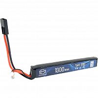 АКБ BlueMAX 7.4V Lipo 1300mAh 20C  AK stick 13.5x21x128mm АК-серия под крышку, M4, G36